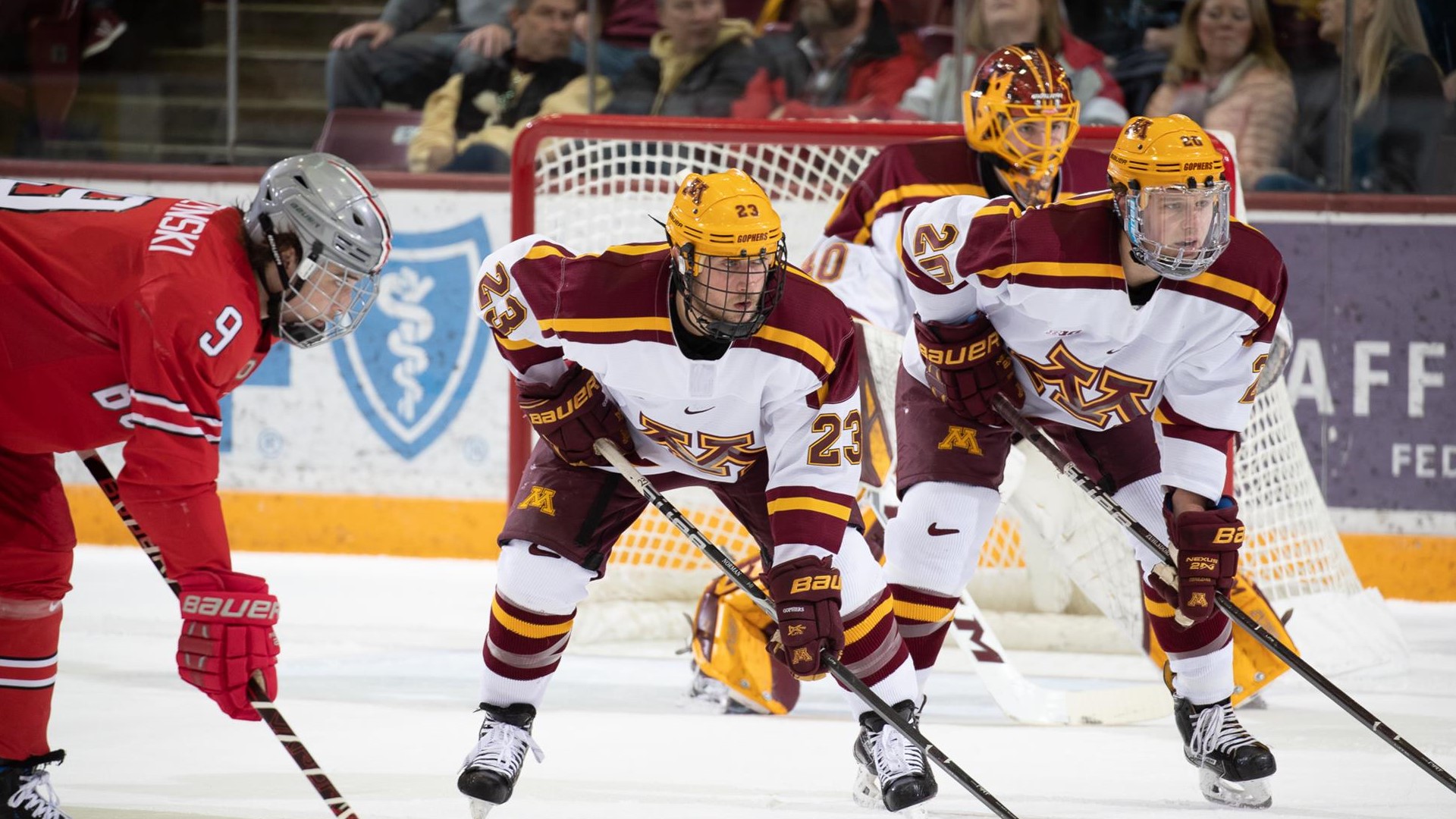  Ice Hockey is one of many sports at the University of Minnesota.